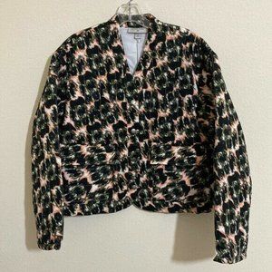 RACHEL COMEY Cropped Quilted Jacket Size M, Size 2X, Size 4X